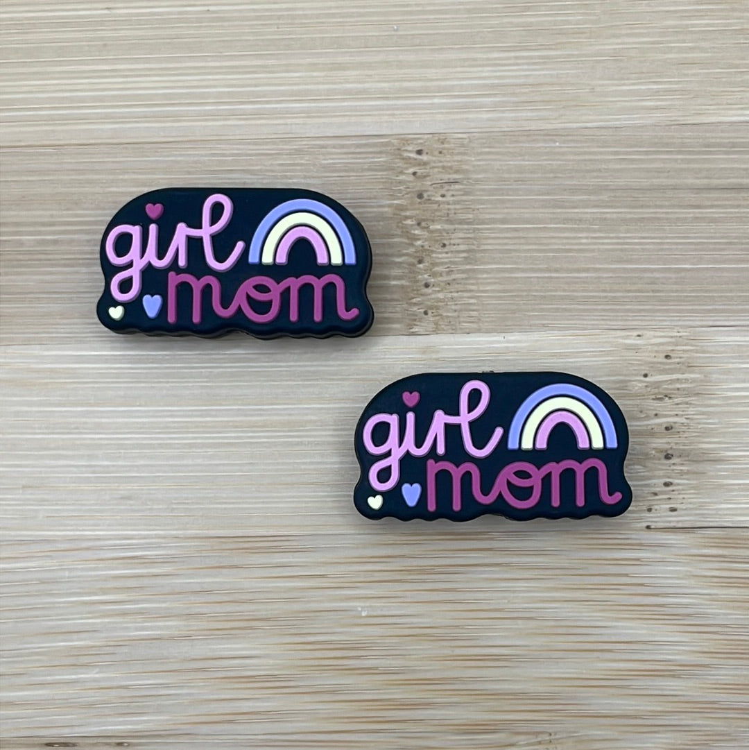 Girl Mom Focal Bead