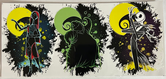 Nightmare Before Christmas Cup Wraps