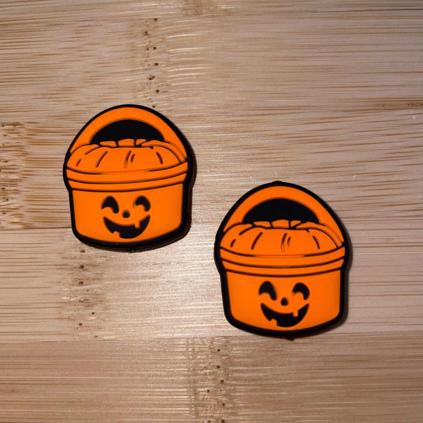 Pumpkin Bucket Focal Bead