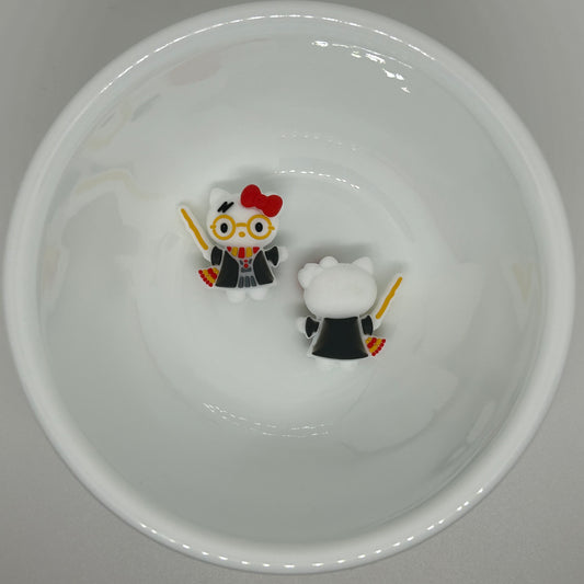 3D Harry Potter Hello Kitty Focal Bead