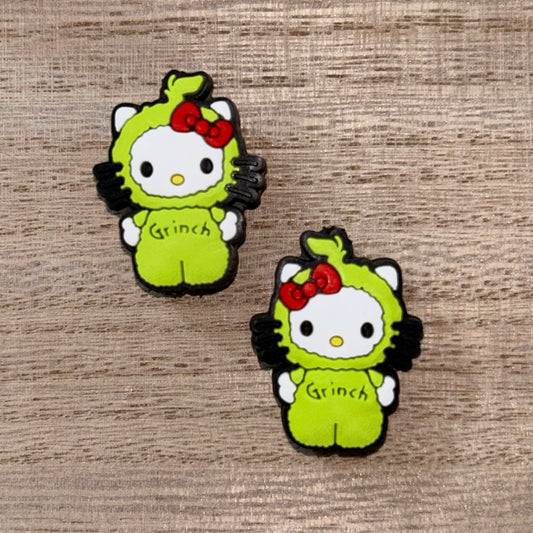 Hello Kitty Grinch Focal Bead