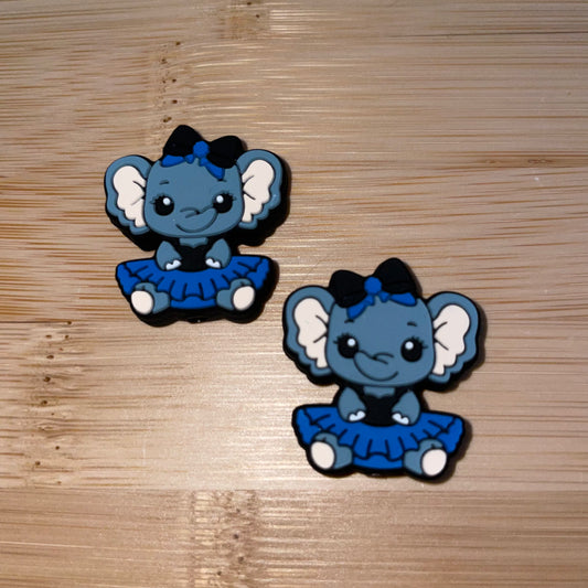 Tutu Elephant Focal Bead