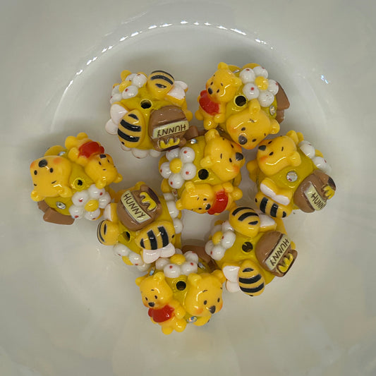 Winnie the Pooh Clay Bead