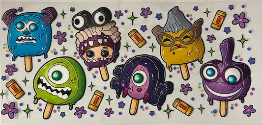 Monsters Inc. Ice Cream Cup Wrap