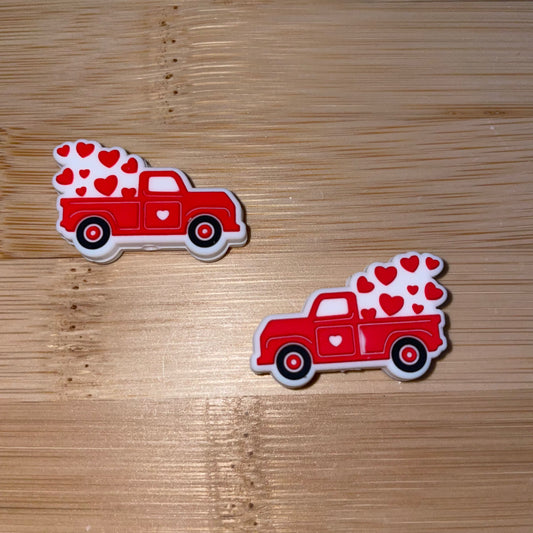 Truck Full of Hearts Focal Bead