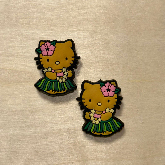 Hawaiian Hello Kitty Focal Bead