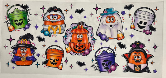 Halloween Chicken Nugget Cup Wrap