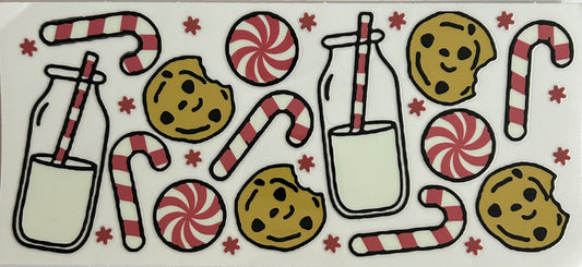 Milk and Cookies Cup Wrap