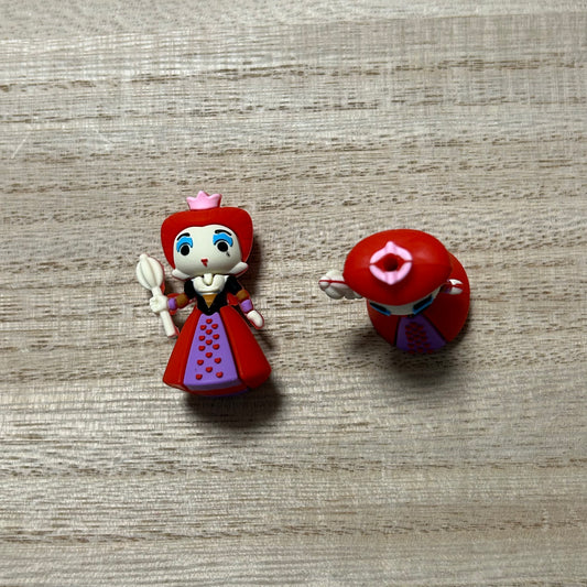 3D Queen of Hearts Focal Bead