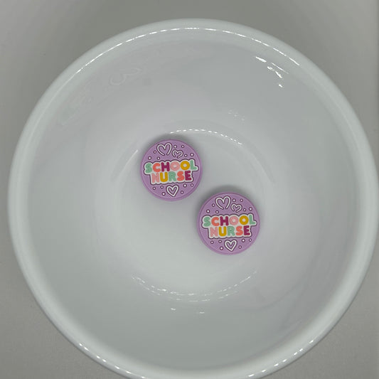 School Nurse Focal Bead