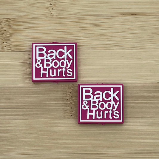 Back and Body Hurts Focal Bead
