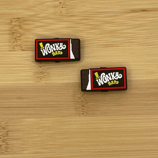Wonka Chocolate Candy Bar Focal Bead