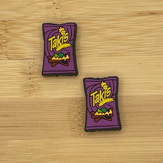 Takis Chip Focal Bead