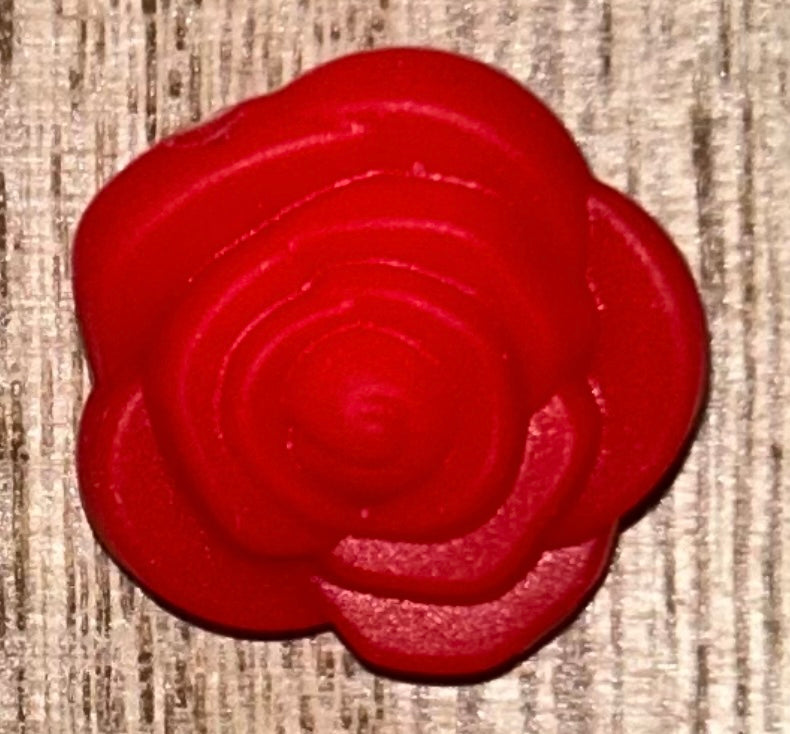 Rose Focal Bead (Double Sided)