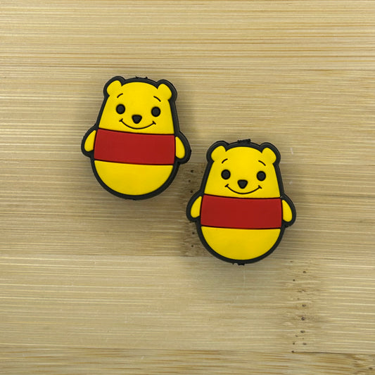 Squishmallow Pooh Bear Focal Bead