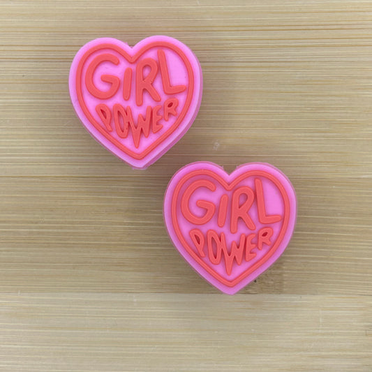 Girl Power Focal Bead