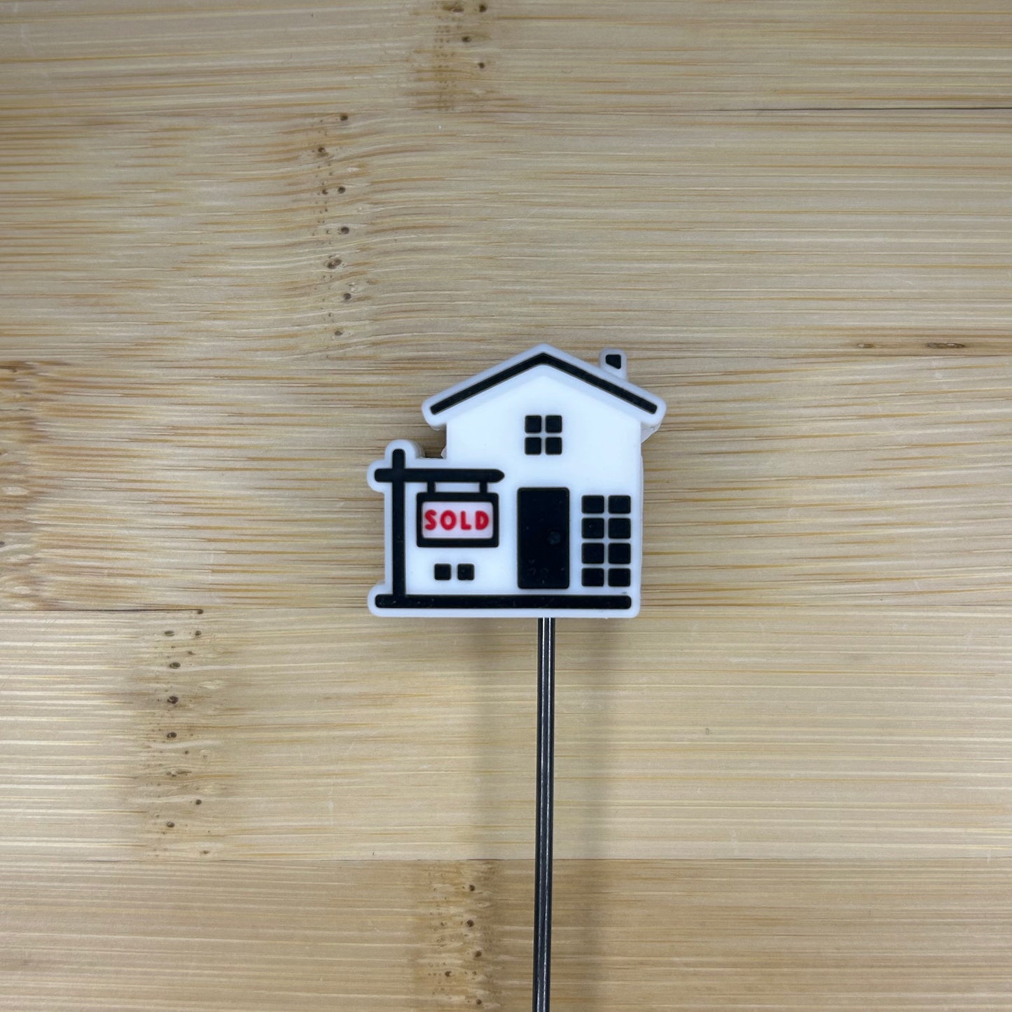 3D Sold House Focal Bead