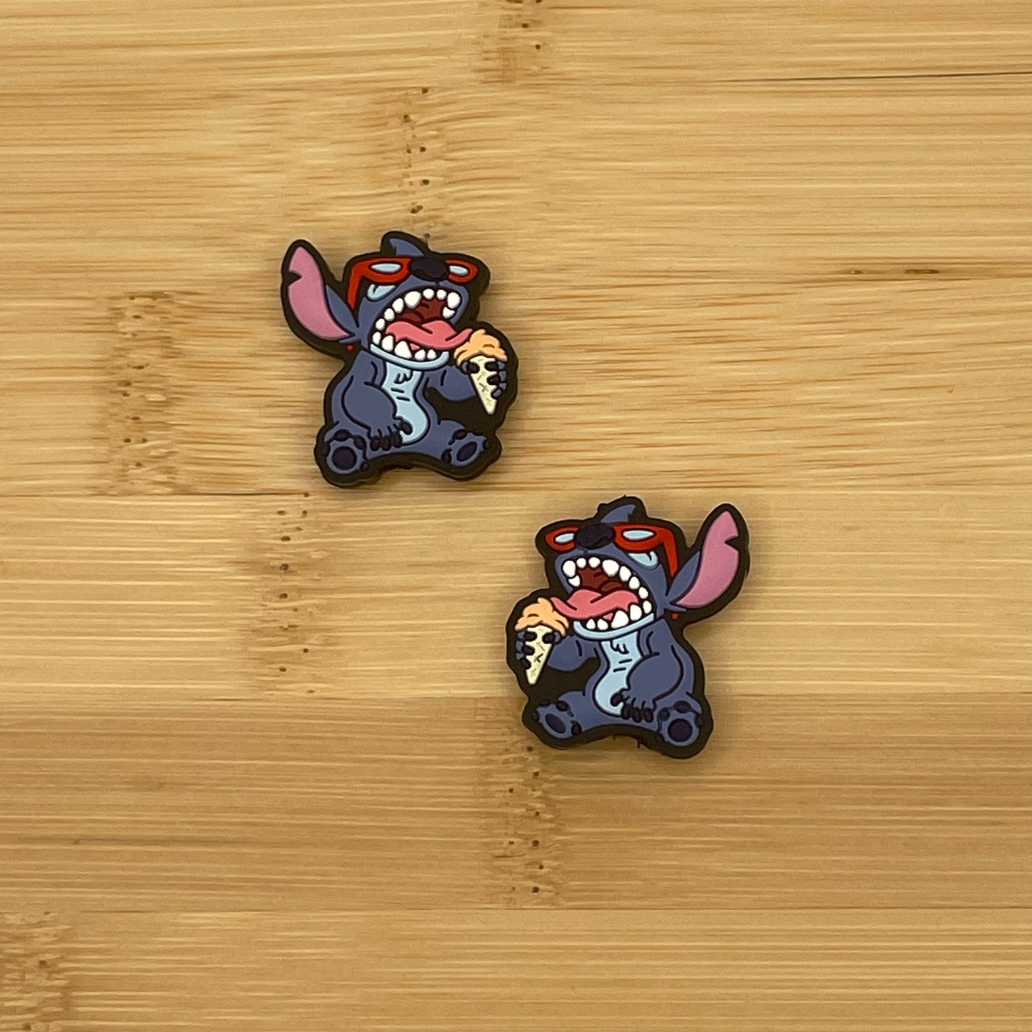 Stitch Eating Ice cream Focal Bead