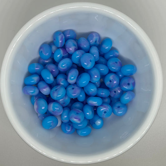 Pearlescent Shimmer Spacer 14mm Bead