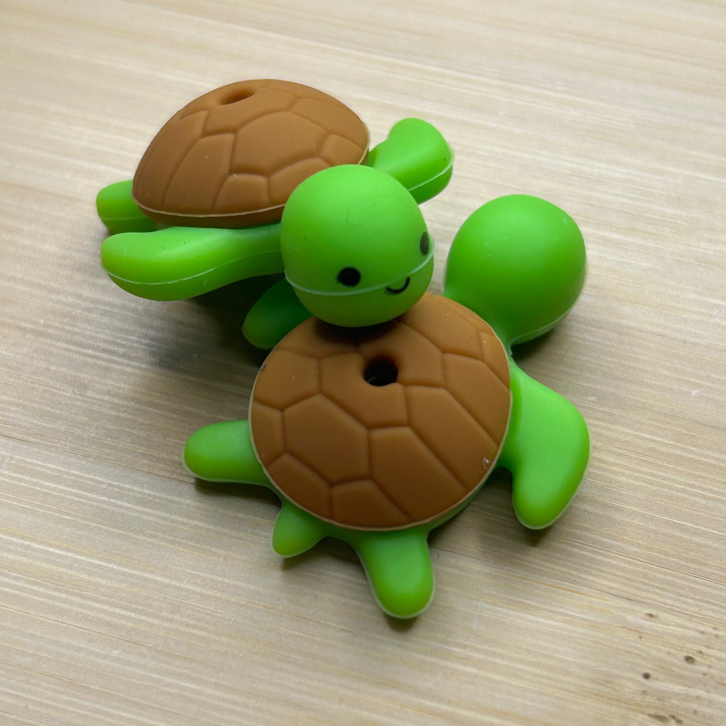 3D Turtle Focal Bead