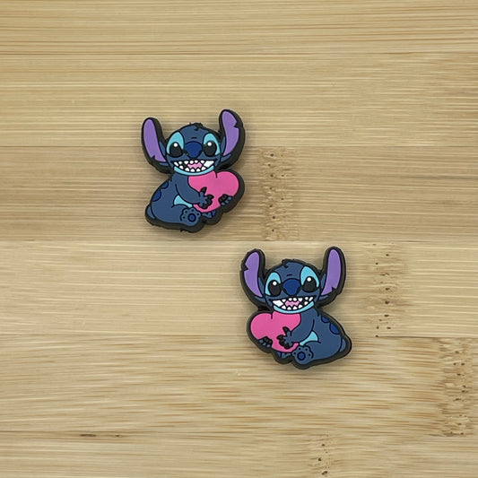 Stitch Heart Focal Bead