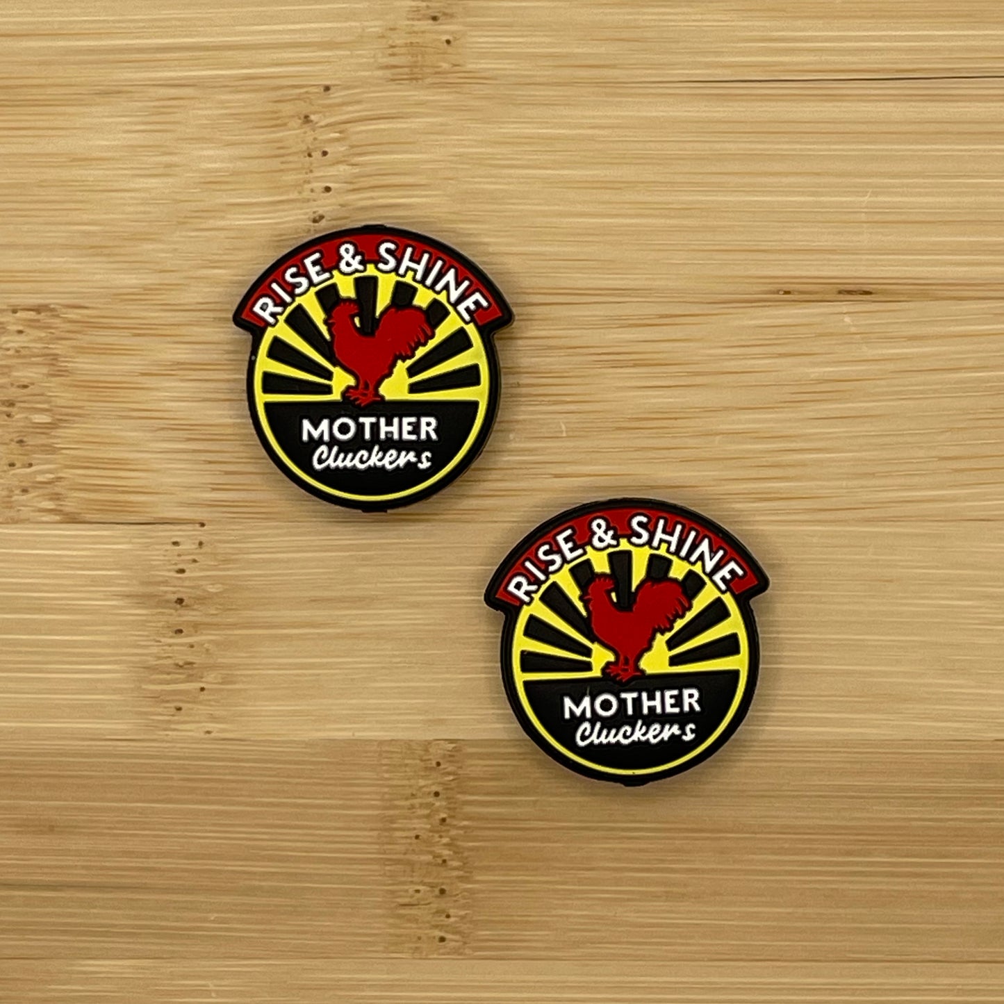 Rise and Shine Mother Cluckers Focal Bead