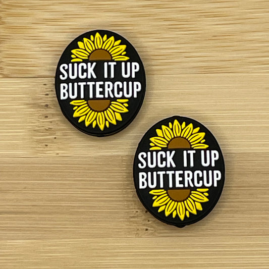 Suck it up Buttercup Focal Bead