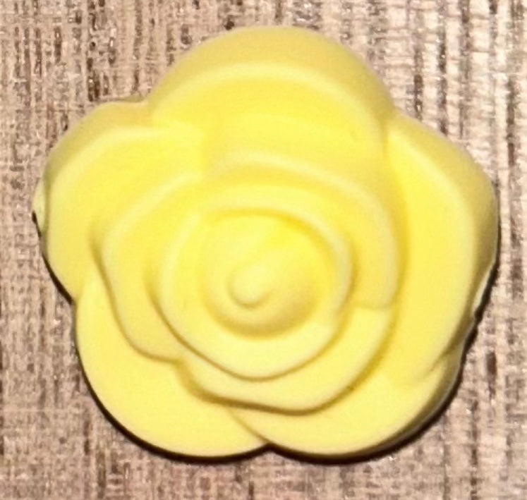 Rose Focal Bead (Double Sided)