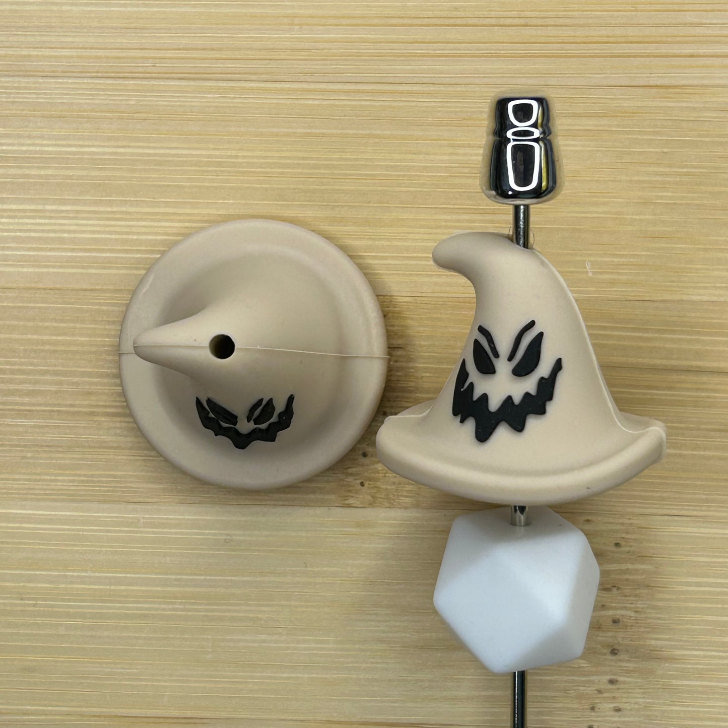 3D Oogie Boogie Witch Hat Focal Bead
