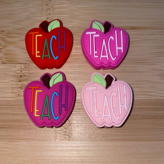 Teach Apple Focal Bead