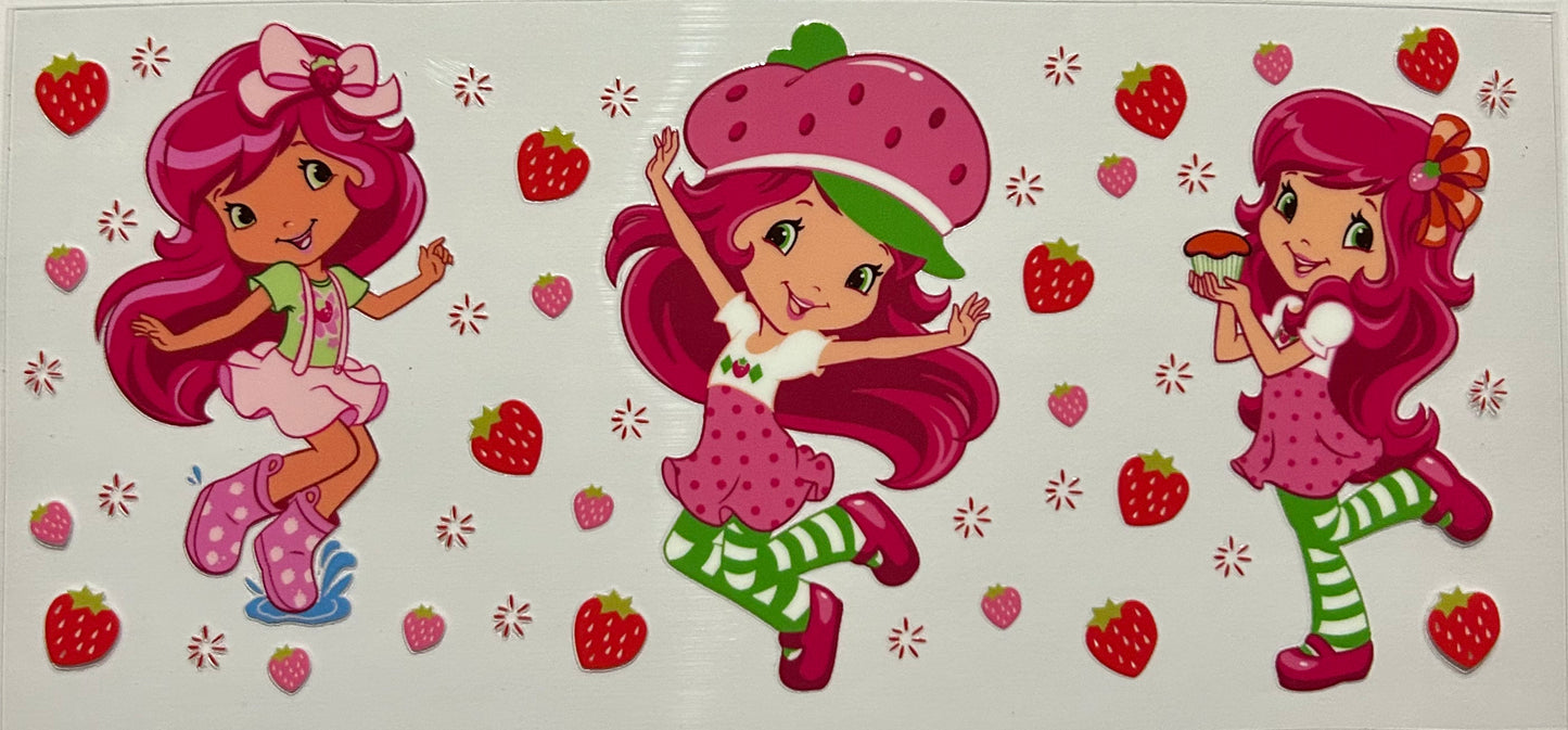 Strawberry Shortcake Cup Wraps