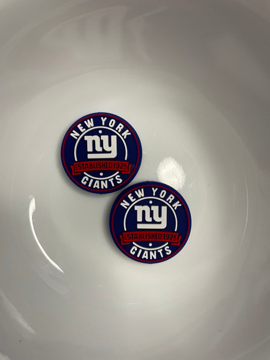 New York Giants Football Focal Bead
