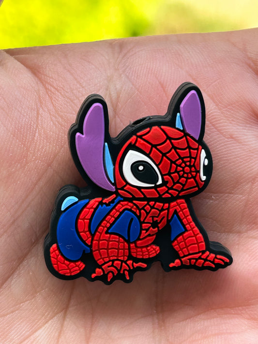 Stitch Spider Man Focal Bead