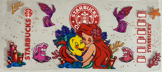 Princess Ariel Cup Wraps