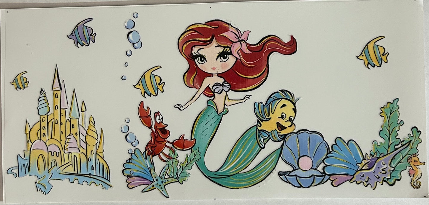Princess Ariel Cup Wraps