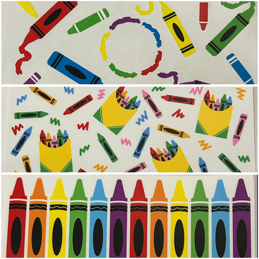Crayon Cup Wraps