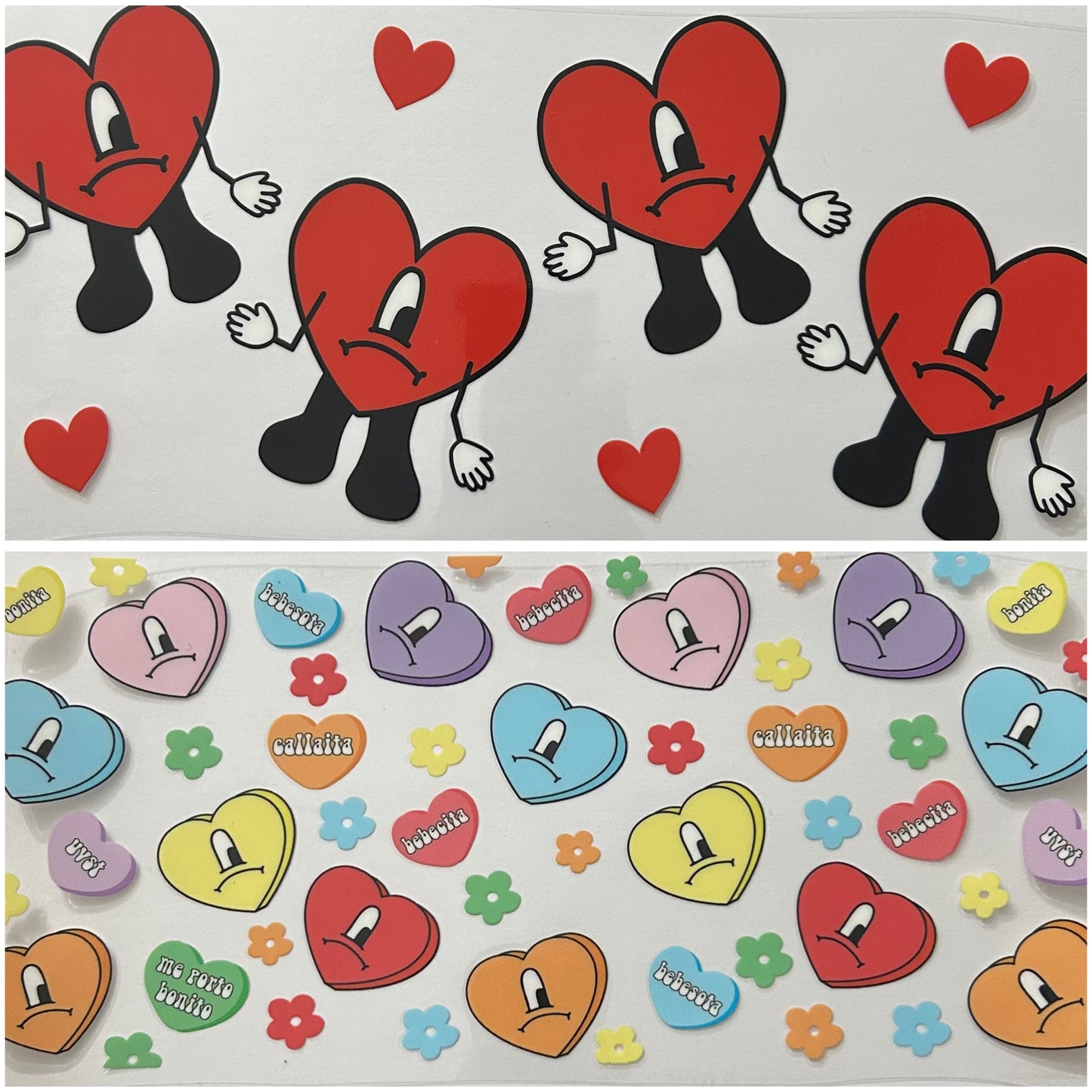 Bad Bunny Cup Wraps