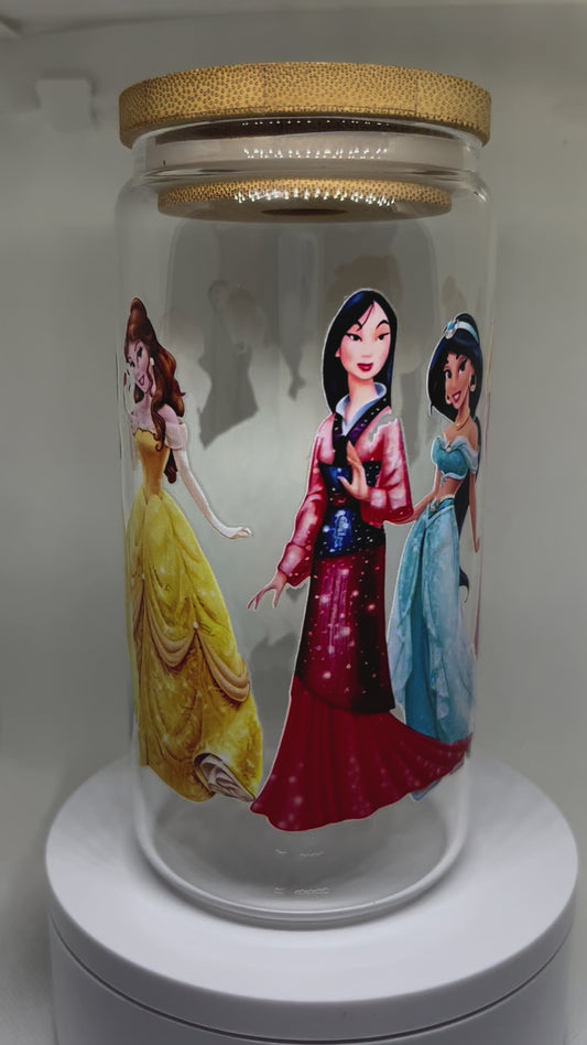 Princess 16oz Glass Tumbler